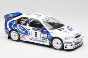 Ford Escort WRC #8 B. Thiry / S. Prevot RAC Rally 1998 IXO 1:18 18RMC170B Metāls — attēls 4 no 6