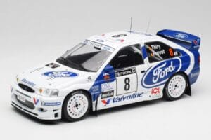 Ford Escort WRC #8 B. Thiry / S. Prevot RAC Rally 1998 IXO 1:18 18RMC170B Metāls