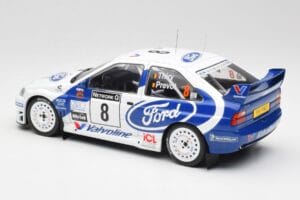 Ford Escort WRC #8 B. Thiry / S. Prevot RAC Rally 1998 IXO 1:18 18RMC170B Metāls — attēls 5 no 6