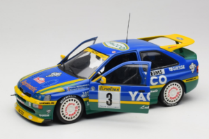 Ford Escort #3 Yacco L. Bernardini / B. Occelli Rally Monte Carlo Winners 1996 UT Models 1:18 180968203-R1 Metāls — attēls 2 no 8