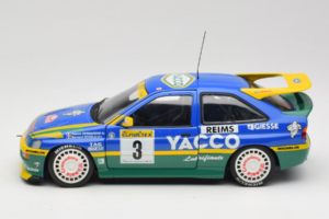 Ford Escort #3 Yacco L. Bernardini / B. Occelli Rally Monte Carlo Winners 1996 UT Models 1:18 180968203-R1 Metāls — attēls 4 no 8