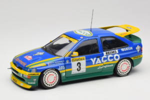 Ford Escort #3 Yacco L. Bernardini / B. Occelli Rally Monte Carlo Winners 1996 UT Models 1:18 180968203-R1 Metāls