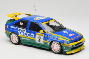 Ford Escort #3 Yacco L. Bernardini / B. Occelli Rally Monte Carlo Winners 1996 UT Models 1:18 180968203-R1 Metāls — attēls 6 no 8
