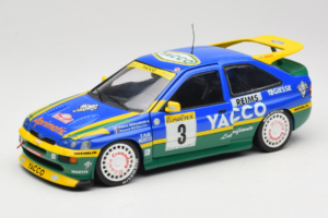 Ford Escort #3 Yacoo P. Bernardini / B. Occelli Rally Monte Carlo 1996 Winner UT Models 1:18 180968203 Metāls