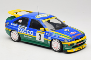 Ford Escort #3 Yacoo P. Bernardini / B. Occelli Rally Monte Carlo 1996 Winner UT Models 1:18 180968203 Metāls — attēls 6 no 8