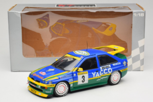 Ford Escort #3 Yacoo P. Bernardini / B. Occelli Rally Monte Carlo 1996 Winner UT Models 1:18 180968203 Metāls — attēls 8 no 8
