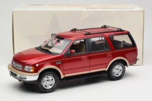 Ford Expedition Eddie Bauer Sarkans Metaliks UT Models 1:18 22711 Metāls — attēls 8 no 8