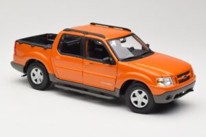 Ford Explorer Sport Trac Oranžs Maisto 1:18 536891G Metāls — attēls 6 no 8