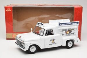 Ford F-100 Good Humor Ice Cream Sun Star 1:18 1288 Metāls — attēls 8 no 8