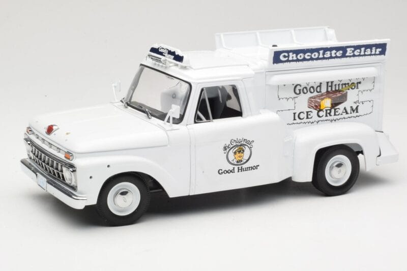 Ford F-100 Good Humor Ice Cream Sun Star 1:18 1288 Metāls