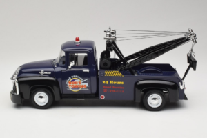 Ford F-100 Vilcējauto Bob's Towing Welly 1:18 19834-W Metāls — attēls 3 no 6