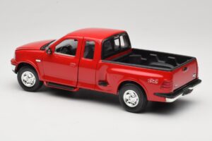 Ford F-150 Flareside SuperCab Sarkans Mira 1:18 6217 Metāls — attēls 7 no 8
