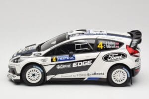Ford Fiesta RS WRC #4 H. Solberg / C. Patterson Ford Rally Team Rally Finland 2012 Minichamps 1:18 151120804 Metāls — attēls 3 no 6