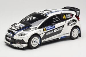 Ford Fiesta RS WRC #4 H. Solberg / C. Patterson Ford Rally Team Rally Finland 2012 Minichamps 1:18 151120804 Metāls