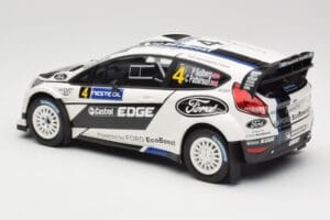 Ford Fiesta RS WRC #4 H. Solberg / C. Patterson Ford Rally Team Rally Finland 2012 Minichamps 1:18 151120804 Metāls — attēls 5 no 6