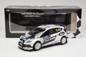 Ford Fiesta RS WRC #4 H. Solberg / C. Patterson Ford Rally Team Rally Finland 2012 Minichamps 1:18 151120804 Metāls — attēls 6 no 6