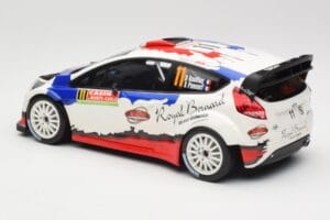 Ford Fiesta RS WRC #11 B. Bouffier / X. Panseri Rally Monte Carlo 2014 Minichamps 1:18 151140811 Metāls — attēls 5 no 6