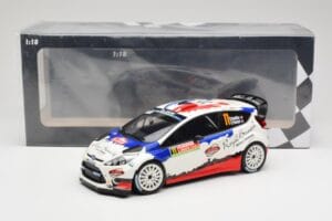 Ford Fiesta RS WRC #11 B. Bouffier / X. Panseri Rally Monte Carlo 2014 Minichamps 1:18 151140811 Metāls — attēls 6 no 6