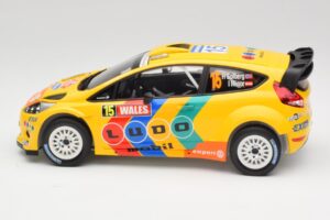 Ford Fiesta RS WRC #15 H. Solberg / I. Minor Stobart Wales Rally GB 2011 Minichamps 1:18 151110815 Metāls — attēls 3 no 6