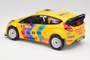 Ford Fiesta RS WRC #15 H. Solberg / I. Minor Stobart Wales Rally GB 2011 Minichamps 1:18 151110815 Metāls — attēls 5 no 6