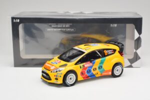 Ford Fiesta RS WRC #15 H. Solberg / I. Minor Stobart Wales Rally GB 2011 Minichamps 1:18 151110815 Metāls — attēls 6 no 6