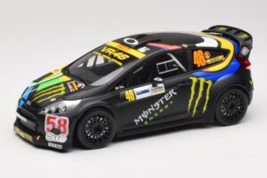 Ford Fiesta RS WRC #46 V. Rossi / C. Cassina Monza Rally Show 2011 Minichamps 1:18 151110846 Metāls