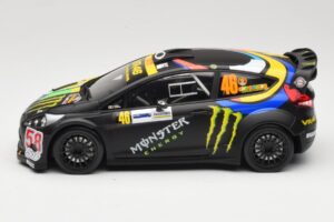 Ford Fiesta RS WRC #46 V. Rossi / C. Cassina Monza Rally Show 2011 Minichamps 1:18 151110846 Metāls — attēls 3 no 6