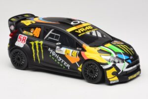Ford Fiesta RS WRC #46 V. Rossi / C. Cassina Monza Rally Show 2011 Minichamps 1:18 151110846 Metāls — attēls 4 no 6