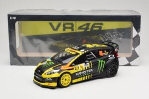 Ford Fiesta RS WRC #46 V. Rossi / C. Cassina 2nd Place Monza Rally Show 2013 Minichamps 1:18 151130846 Metāls — attēls 6 no 6
