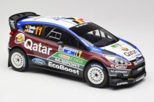 Ford Fiesta WRC #11 T. Neuville / N. Gilsoul Rally Mexico 2013 Minichamps 1:18 151130811 Metāls — attēls 4 no 6