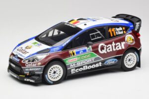 Ford Fiesta WRC #11 T. Neuville / N. Gilsoul Rally Mexico 2013 Minichamps 1:18 151130811 Metāls