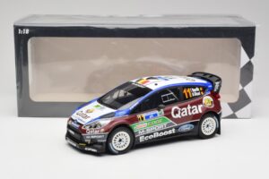 Ford Fiesta WRC #11 T. Neuville / N. Gilsoul Rally Mexico 2013 Minichamps 1:18 151130811 Metāls — attēls 6 no 6