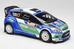Ford Fiesta WRC #3 J-M. Latvala / M. Anttila Rally Great Britain Winner 2012 Minichamps 1:18 151120803 Metāls — attēls 4 no 6