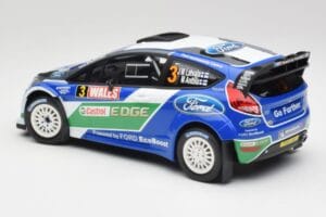Ford Fiesta WRC #3 J-M. Latvala / M. Anttila Rally Great Britain Winner 2012 Minichamps 1:18 151120803 Metāls — attēls 5 no 6