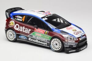 Ford Fiesta WRC #4 M. Ostberg / J. Andersson Rally Monte Carlo 2013 Minichamps 1:18 151130804 Metāls — attēls 4 no 6