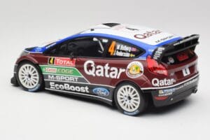 Ford Fiesta WRC #4 M. Ostberg / J. Andersson Rally Monte Carlo 2013 Minichamps 1:18 151130804 Metāls — attēls 5 no 6