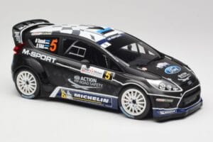 Ford Fiesta WRC #5 O. Tanak / R. Sikk Rally France 2012 Minichamps 1:18 151120805 Metāls — attēls 4 no 6