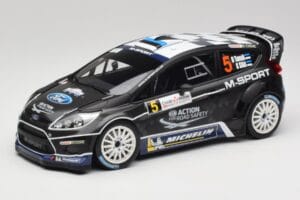 Ford Fiesta WRC #5 O. Tanak / R. Sikk Rally France 2012 Minichamps 1:18 151120805 Metāls