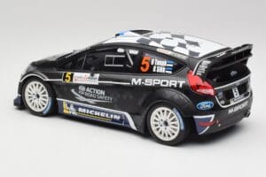Ford Fiesta WRC #5 O. Tanak / R. Sikk Rally France 2012 Minichamps 1:18 151120805 Metāls — attēls 5 no 6