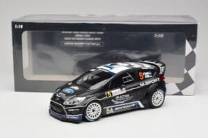 Ford Fiesta WRC #5 O. Tanak / R. Sikk Rally France 2012 Minichamps 1:18 151120805 Metāls — attēls 6 no 6