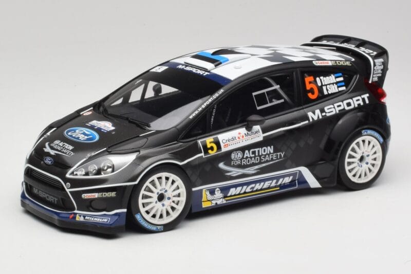 Ford Fiesta WRC #5 O. Tanak / R. Sikk Rally France 2012 Minichamps 1:18 151120805 Metāls