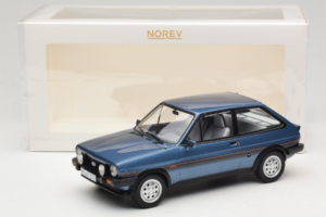 Ford Fiesta XR2 Mk1 Blue Metallic Norev 1:18 182744 Metāls — attēls 6 no 6