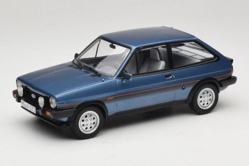 Ford Fiesta XR2 Mk1 Blue Metallic Norev 1:18 182744 Metāls