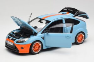 Ford Focus RS LM Classic Edition Gulf 1968 Ford GT40 Tribute Minichamps 1:18 100080068 Metāls — attēls 2 no 8