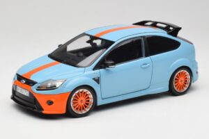 Ford Focus RS LM Classic Edition Gulf 1968 Ford GT40 Tribute Minichamps 1:18 100080068 Metāls