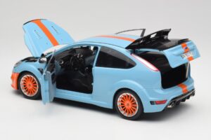 Ford Focus RS LM Classic Edition Gulf 1968 Ford GT40 Tribute Minichamps 1:18 100080068 Metāls — attēls 5 no 8