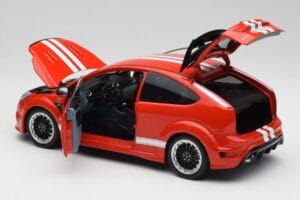 Ford Focus RS LM Classic Edition Race Red 1967 Ford Mk IV Tribute Minichamps 1:18 100080067 Metāls — attēls 5 no 8