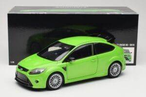 Ford Focus RS Mk2 Green Metallic Minichamps 1:18 100080001 Metāls — attēls 8 no 8