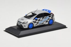 Ford Focus RS Mk2 Promo Blue Wheels Minichamps 1:43 FORD002 Metāls — attēls 2 no 4