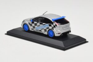 Ford Focus RS Mk2 Promo Blue Wheels Minichamps 1:43 FORD002 Metāls — attēls 3 no 4
